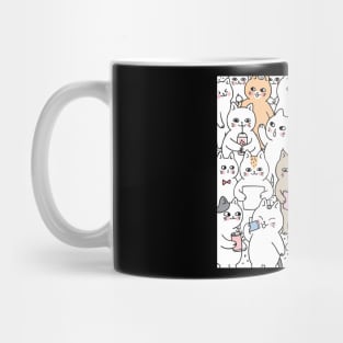 Doodle Cats Mug